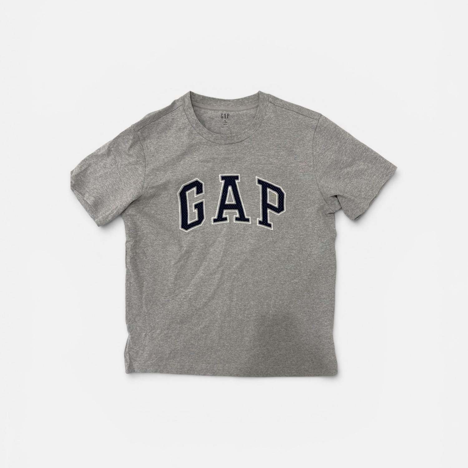 GAP Unisex Γκρι Logo T-Shirt M